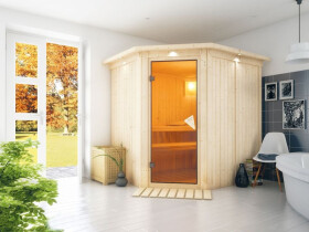 Domácí finská sauna Karibu Siirin, š. 196 × d. 170 cm