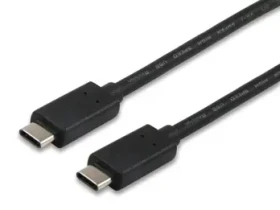 Equip USB-C 1m černý / Datový kabel / USB-C - USB-C / USB 2.0 / 480 Mbit/s (12888307)