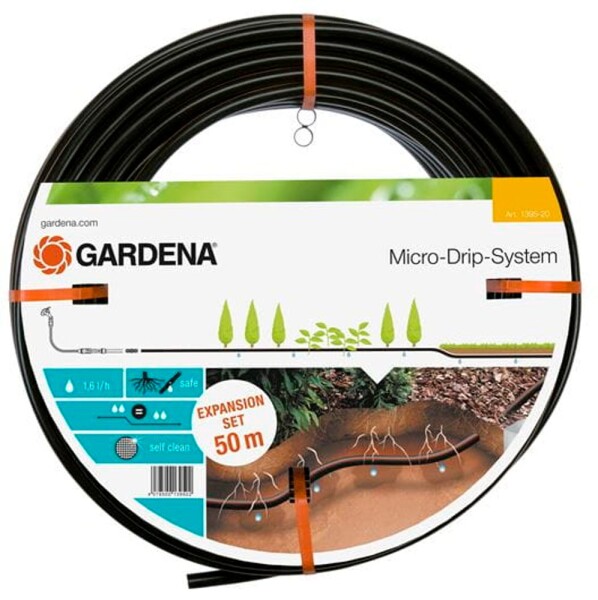 Gardena Micro-Drip-System 01395-20 Podzemní kapací hadice 13.7 mm - Délka 50 m (01395-20)