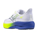 Mizuno Wave Rider 29 Men White / Estate Blue / Lightning Yellow - Běžecké boty Mizuno WAVE RIDER 29 J1GC250353 Velikost obuvi v EU: 46