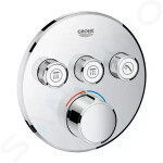 GROHE - SmartControl Baterie pod omítku se 3 výstupy, chrom 29146000