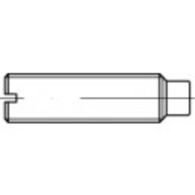 TOOLCRAFT 106458 stavěcí šroub M6 30 mm ocel 100 ks