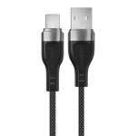 Acefast C11-04 černá / Kabel / USB-A - USB-C / magnetický / 1,2 m / 3 A