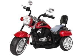 Mamido Dětská elektrická motorka Chopper červená