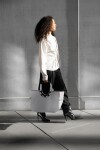 Nákupní taška Reisenthel Loopshopper L Herringbone grey