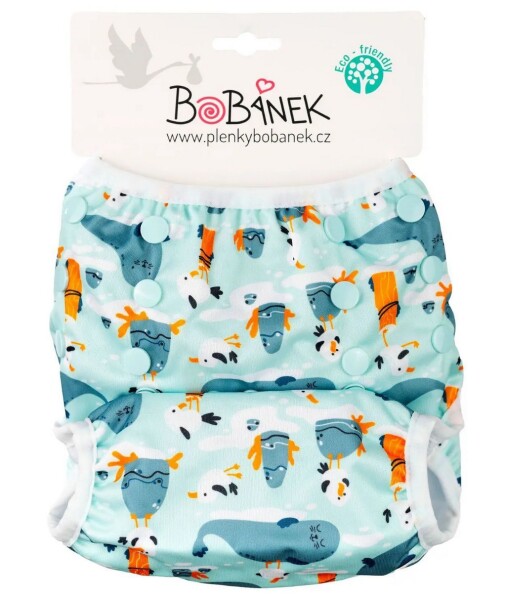 Bobánek Rostoucí plavky pro miminka - Racek a tuleň, Velké
