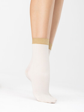 Ponožky Biscuitt 60 Den Ecru-Beige - Fiore Univerzální