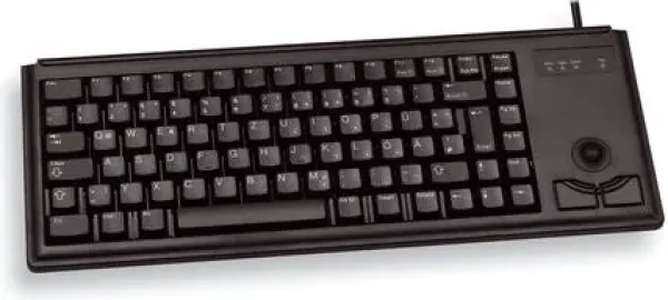 CHERRY G84-4400LPBDE-2 černá / Klávesnice s trackballem / drátová / USB / DE layout (G84-4400LPBDE-2)