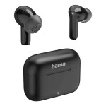 Hama Passion Clear II špuntová sluchátka (In Ear) Bluetooth® černá Potlačení hluku Nabíjecí pouzdro telefon