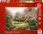 Schmidt Thomas Kinkade Neuvěřitelná zahrada Gardens beyond 2000 dílků