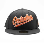 New Era Pánská kšiltovka Baltimore Orioles MLB Script 59FIFTY Fitted Velikost: 7 1/2