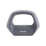 HEAD Kettlebell soft-touch 2,5 kg šedá / Kettlebell / železné jádro / protiskluzový design