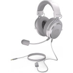 Endorfy VIRO Onyx White / herní sluchátka s mikrofonem / odjímatelný mikrofon / 3.5mm Jack / 53mm měniče / 1.2m (EY1A004)