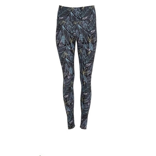 ROLY Kalhoty Cirene dámské legíny 88% polyester, 12% elastan vzor listy