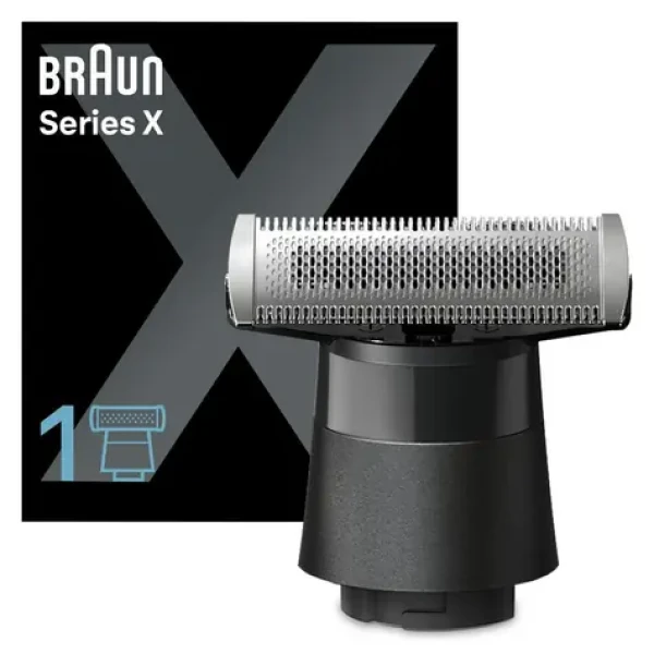 Braun XT20 / Náhradní holicí hlavice / pro Series X / 4D-Blad / nerezová ocel (7500435205979)