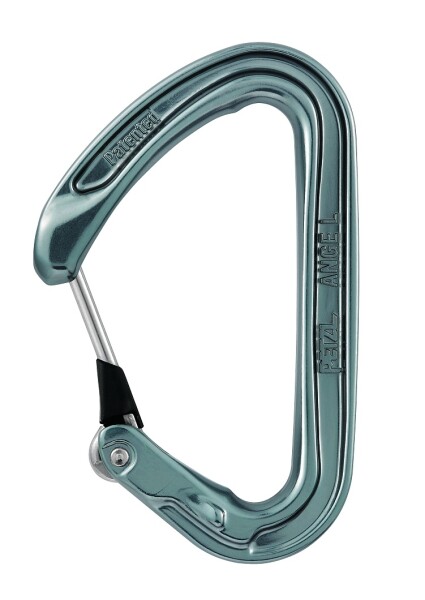 Karabina PETZL Ange L šedá