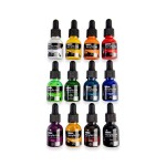 Mont Marte Acrylic Ink Premium sada 12 x 20 ml Basic