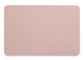 KELA Prostírání plastové Kimara PU 45x30 cm imitace kůže růžová KL-12312