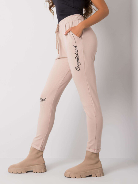 Dámské tepláky RV DR 7076.21 béžová - Fashion relevance béžová M