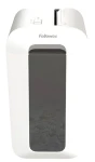 Fellowes LX 65 bílá / Skartovač / 10 listů 70g papíru / křížový řez 4x40 mm / 22 l (100110076)