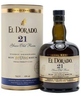 El Dorado 21 / Rum / Guyana / 21 let / 43 % / 0,7 l (5014396212034)
