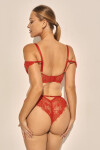 Kalhotky Kinga B-1146/3 Brazilian Angel S-2XL Ruda L