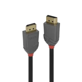 Lindy Anthra Line DisplayPort 1.4 černá / Přípojný kabel / DisplayPort - DisplayPort / 0,5 m / 8K 60 Hz (36480)