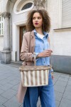 Košík Reisenthel Carrybag XS Summerstripes coffee