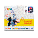 Antistresové omalovánky TSvetnoy TSvetnoy, LG129e, Diamond painting - diamantové malování, 40 x 50 cm, Zátiší s jablky