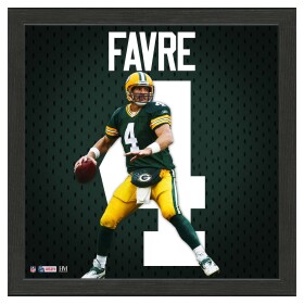 Obraz Green Bay Packers NFL Brett Favre #4 Impact Jersey