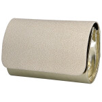 Módní dámská plesová kabelka Finella, zlatá