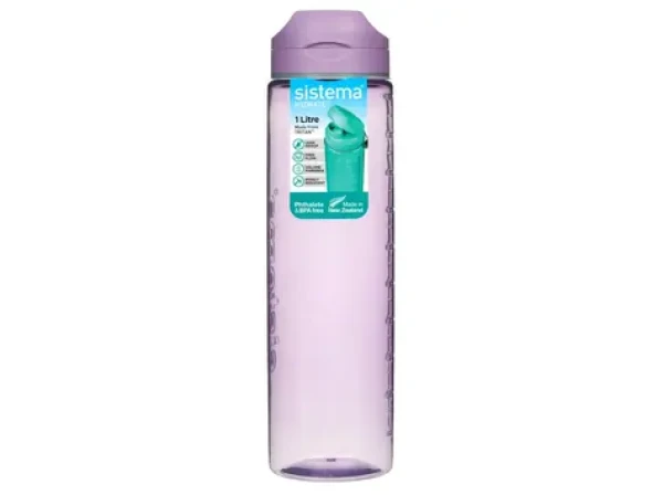 Sistema Hydrate Flip Top Tritanová láhev 1 l fialová (8592001423336)