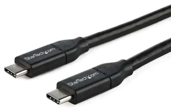 StarTech kabel USB-C s Power Delivery 5A černá / 480 Mbit/s / 1 m (USB2C5C1M)