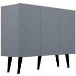 Komoda 120 Toronto Šedá Chinchilla