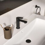 IDEAL STANDARD - Ceralife O Umyvadlová baterie s výpustí ClickClack, BlueStart, černá BE009XG