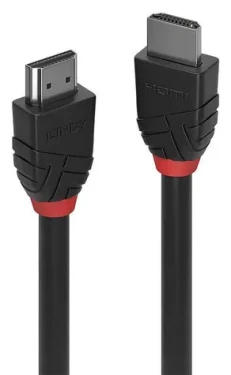 Lindy HDMI kabel Black Line / 7,5 m / černý (36467)