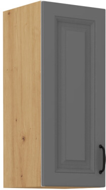 Horní skříňka Stilo 30 G-72 1F Barva korpusu: Dub artisan, Barva dvířek: Dust Grey