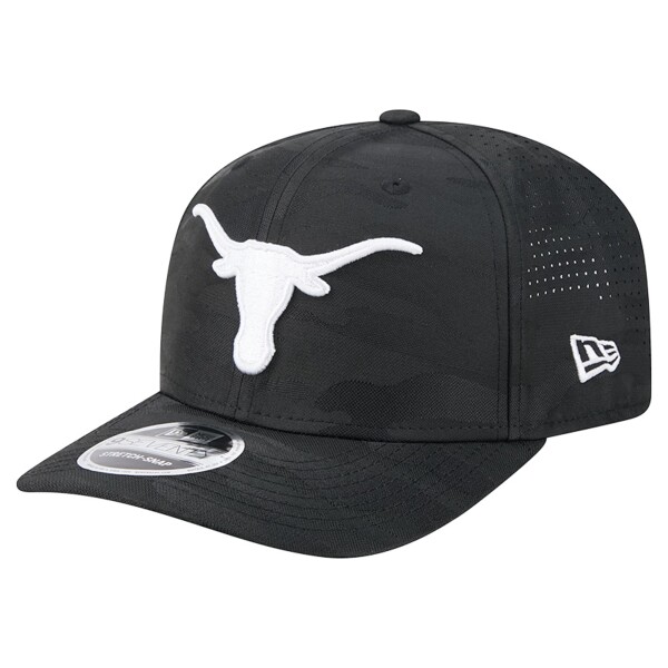New Era Pánská kšiltovka Texas Longhorns NCAA Perforated Camo 9SEVENTY Adjustable