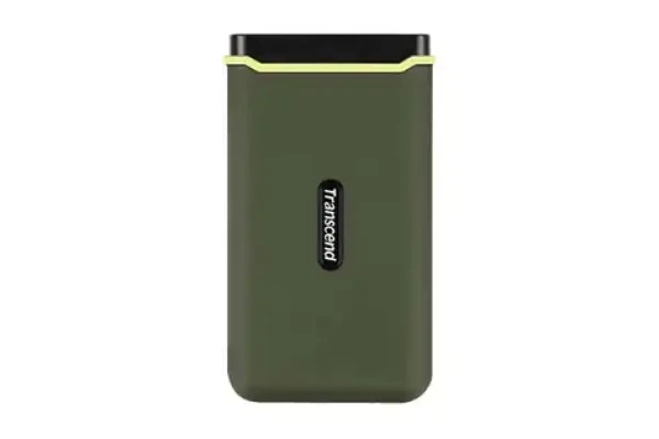 Transcend ESD380C Externí SDD 500GB zelená / USB-C 3.2 Gen 2x2 / R: 2000MBs / W: 2000MBs (TS500GESD380C)