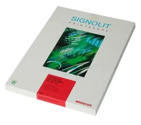 REGULUS Signolit SC 50 A4 - samolepící stříbrná fólie / Color Laser (Signo-SC50-A4)