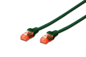 Digitus CAT 6 U-UTP zelený / Patch kabel / AWG 26/7 / LSZH / 3 m (DK-1617-030/G)