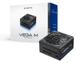 Chieftec Vega M PPG-850-C černá / Zdroj ATX / 850W / 80 PLUS Gold / Aktivní PFC / Plně modulární / 135 mm (PPG-850-C)