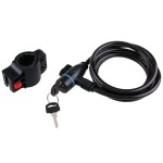 FESTA 23291 Zámek na kolo, 150cm x 8mm, spirálový