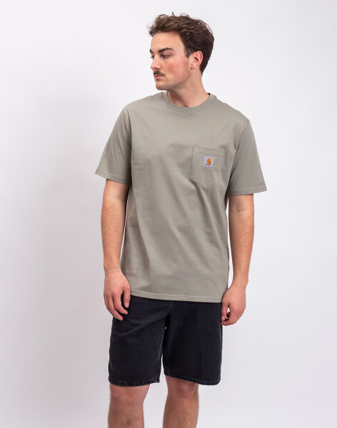 Tričko Carhartt WIP S/S Pocket T-Shirt Shady Green