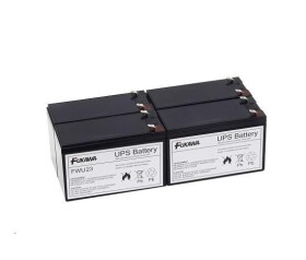 Baterie - FUKAWA FWU-23 sada baterií za RBC23 (12V/7Ah, 4ks) EDF_295617