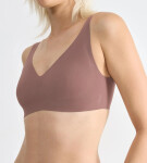Dámská podprsenka ZERO Feel 2.0 Soft bra - BROWN - sv. hnědá 1141 - SLOGGI BROWN S