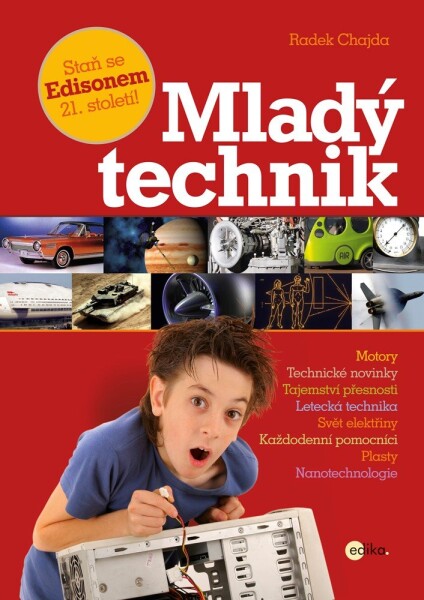 Mladý technik Radek Chajda