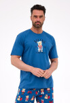 Pyžamo Cornette 326/296 Boxerky kr/r S-2XL džínovina XXL