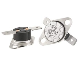 Teplotní spínač 95°C KSD301 10A 250V NO