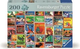 Ravensburger Puzzle: Známky z různých koutů světa